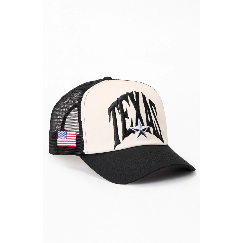 Formula 1 United States Grand Prix 2025 Austin Texas 2-Tone Trucker Hat Cream